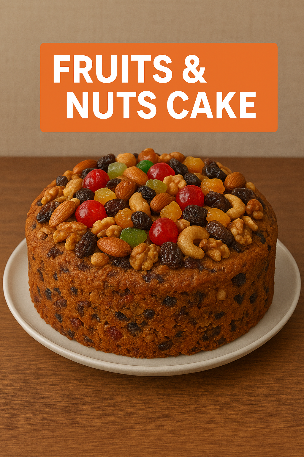 Fruits & Nuts Cake